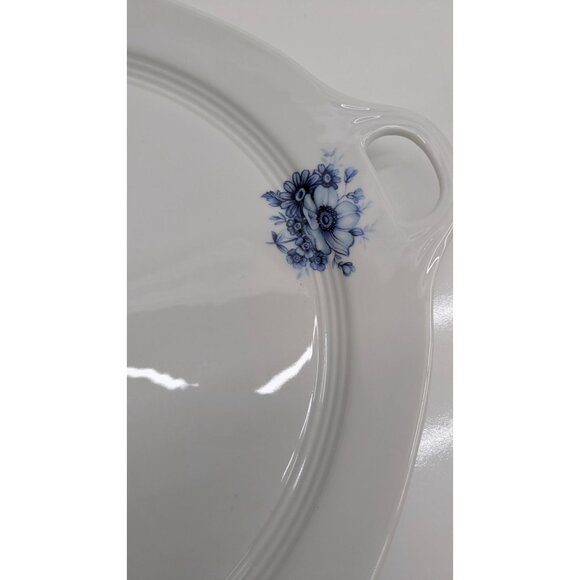 Ter Steege Delft Blauw Holland White Serving Tray Blue Floral Design - Picture 7 of 11